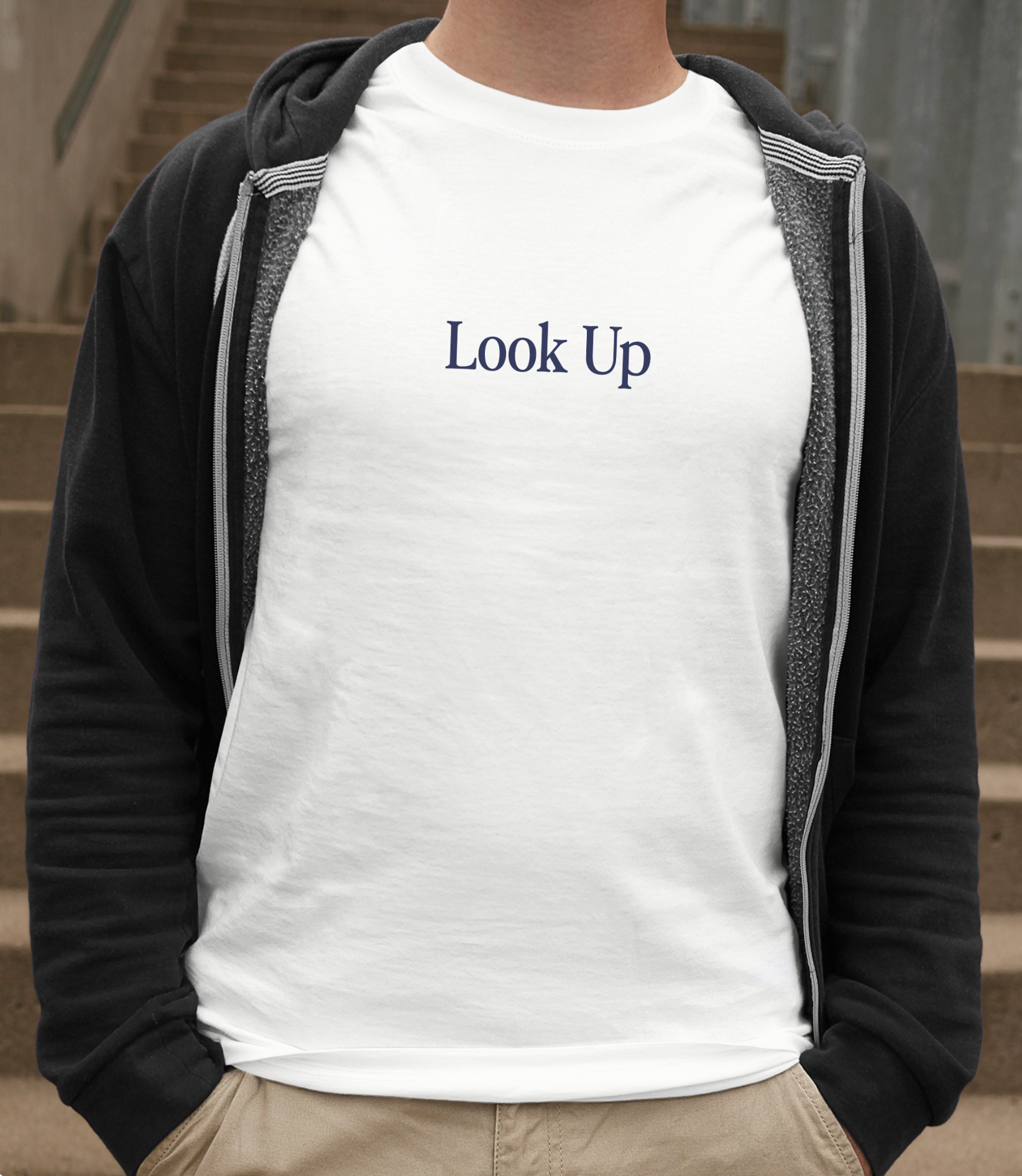 Look Up Tee